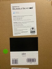 UPPAbaby VISTA V2 RumbleSeat - JAKE - Charcoal NEW 