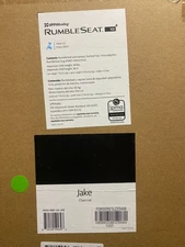 UPPAbaby VISTA V2+ RumbleSeat - JAKE - Charcoal (NEW)