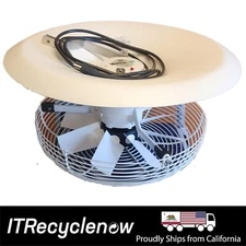 New Destratification Multifan V-Flo Fan Greenhouse Grow Hydroponics Poultry 120V