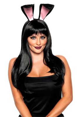 Bunny Ears & Tail Set - Black - Underwraps