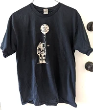 I Deploy On Fridays Yay black t-shirt women men unisex XL astronaut coding humor