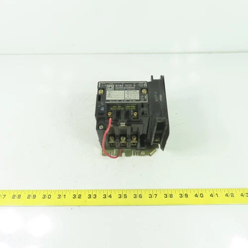 Square D 8502 S30-2 Size 0 Contactor 600VAC 5HP 120V Coil
