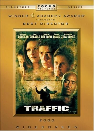 Traffic DVD New Sealed Dennis Quaid Don Cheadle Michael Douglas