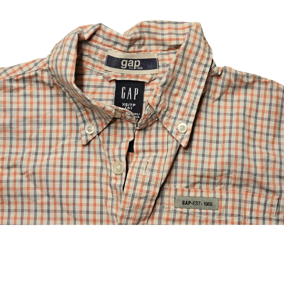 Gap Joven Niños Camisa Casual 4 Años 98 104 Manga Corta - Imagen 2 de 3