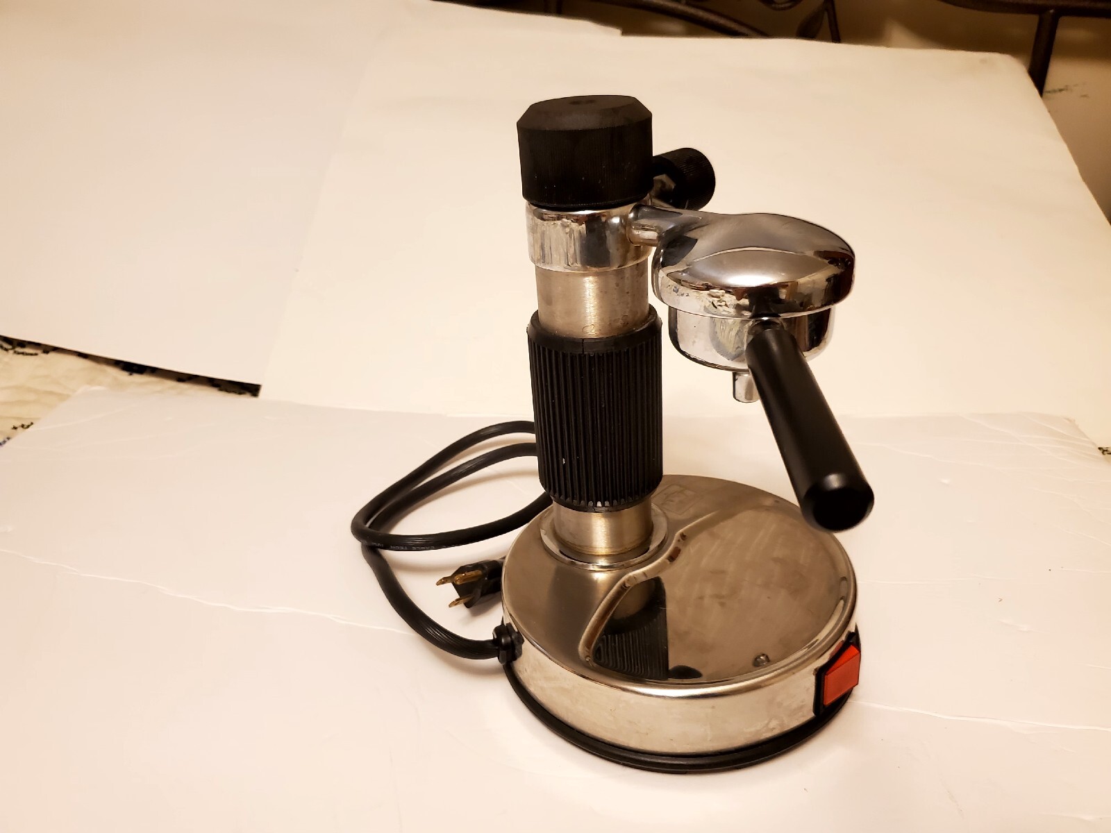 Vintage Weil ECM4 Espresso Coffee Maker 110 volt Machine Maker