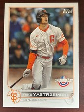 2022 Topps Opening Day #86 Mike Yastrzemski San Francisco Giants
