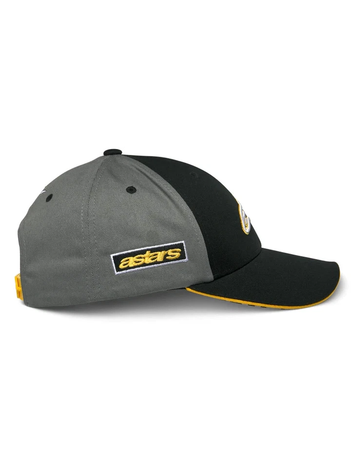 Gorra de béisbol Alpinestars Multicomp Curve negra/gris - A presión ropa informal Foto 2 de 4