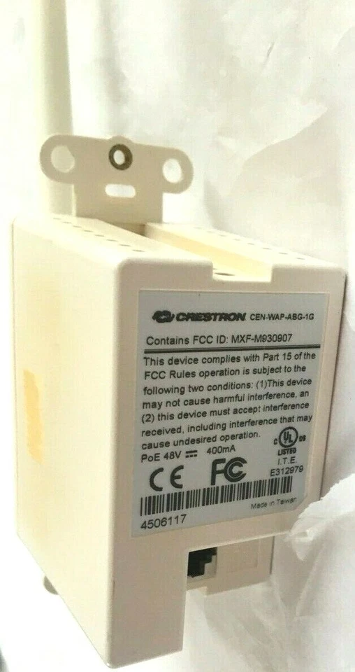 Crestron Wall Mount Wireless Access Point CEN-WAP-ABG-1G - Image 4 of 4