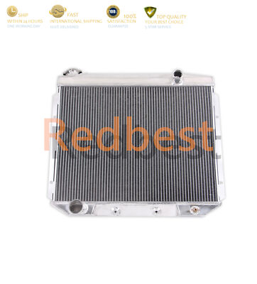 3Row Aluminum Radiator For 1957-1959 Ford Fairlane/Ranchero/Edsel V8 59 ...