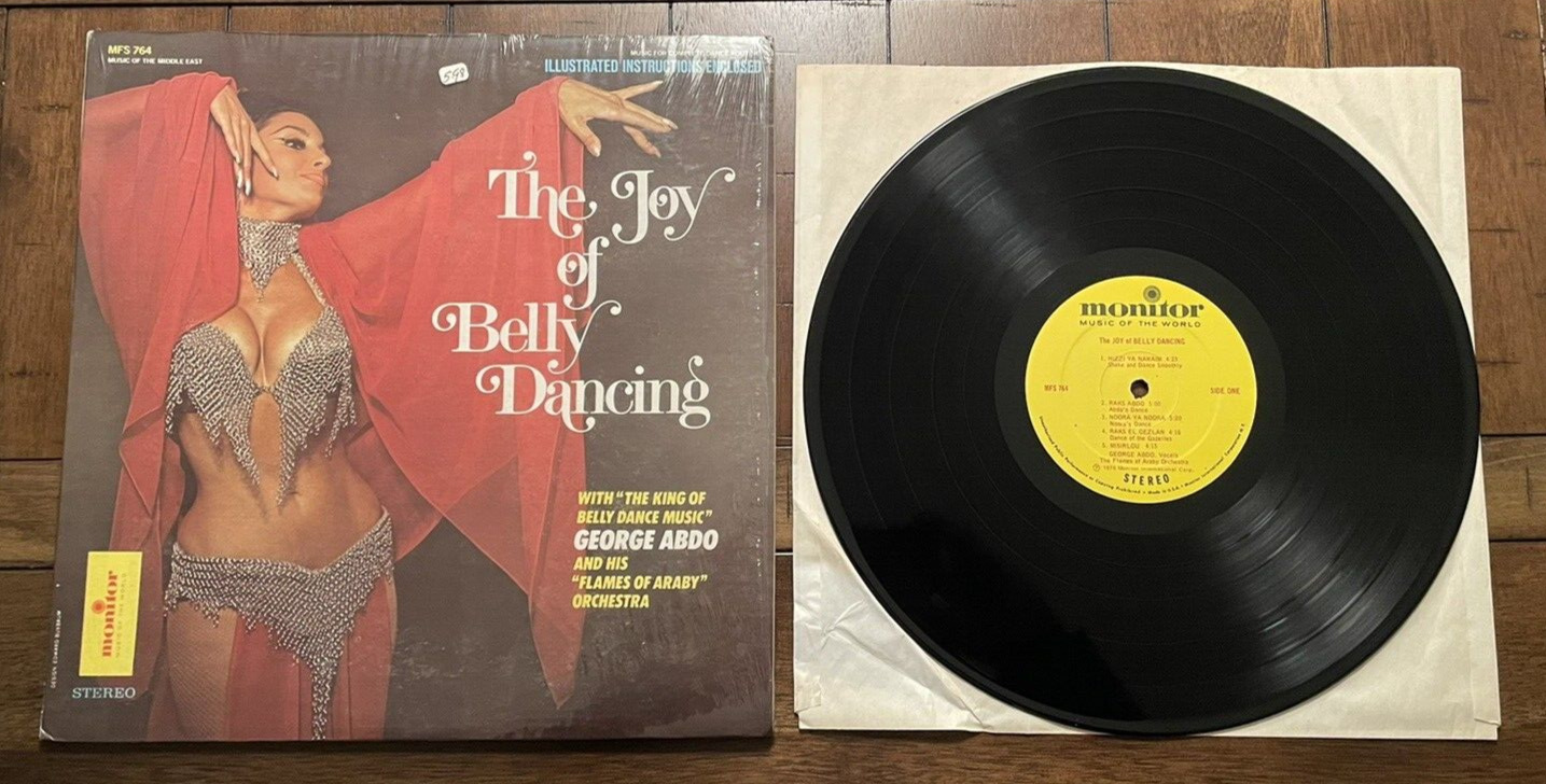 George Abdo - The Joy Of Belly Dancing, Vinyl LP, 1975 Monitor MFS-764, NM / NM