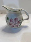Vtg -Hull Pottery Cinderella Blossom 32oz Pitcher No. 29 Hand painted 6”