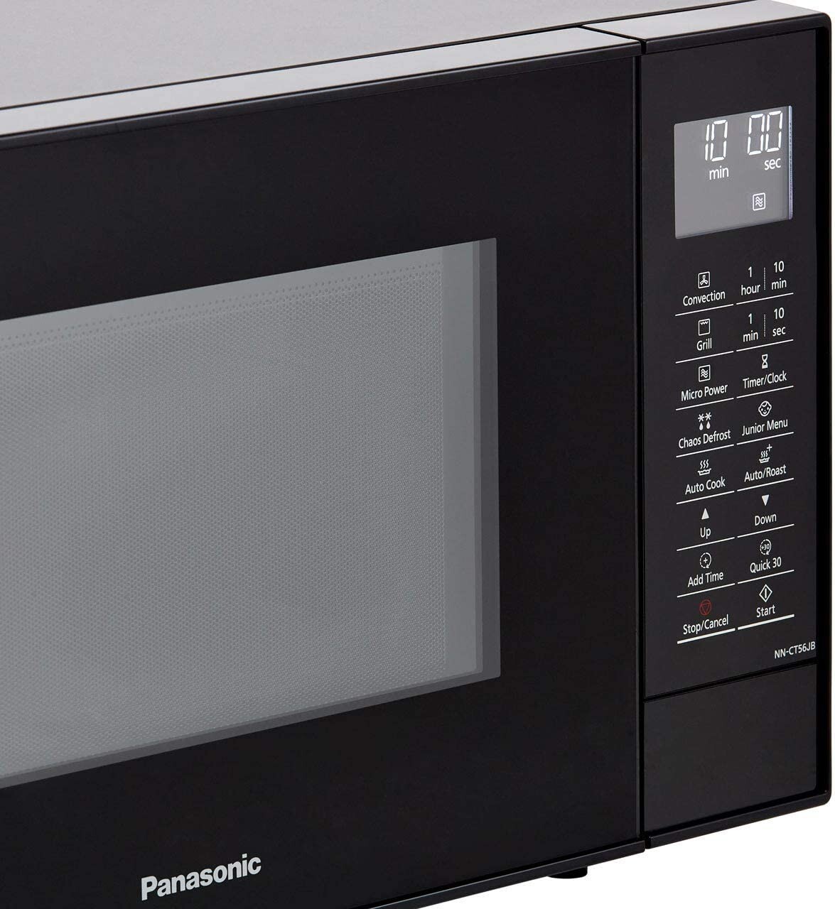 PANASONIC NNCT56JBBPQ SLIMLINE COMBINATION MICROWAVE BLACK NEW WITH