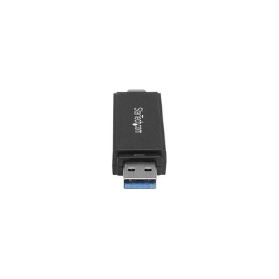 StarTech USB 3.0 Memory Card Reader for SD and microSD Cards USB-C and USB-A