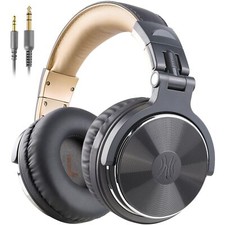 Over Ear Headphone, Wired Bass Headsets with 50mm Driver, Foldable Lightweigh...