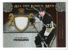 2011-12 Panini Crown Royale Evgeni Malkin #24 All the Kings Men Game Used Jersey