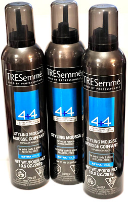 TRESemme Styling Mousse/Foam 10.5 oz  3 PACK EXTRA HOLD FREE SHIPPING
