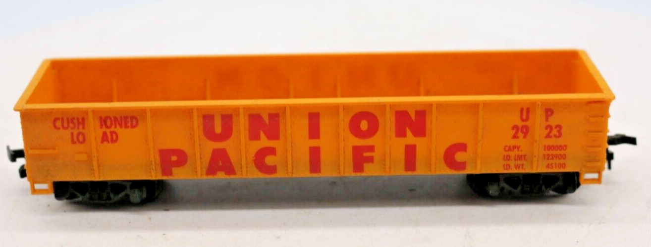 Union Pacific Gondola Car UP2923 TYCO HO Gauge 1:87 Scale Vintage Model Freight