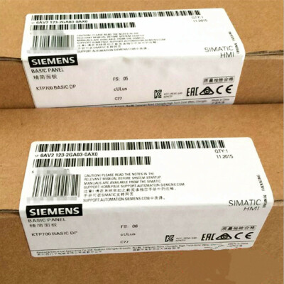 New & Original Siemens KTP700 Basic Panel 6AV2 123-2GA03-0AX0 6AV2123-2GA03-0AX0