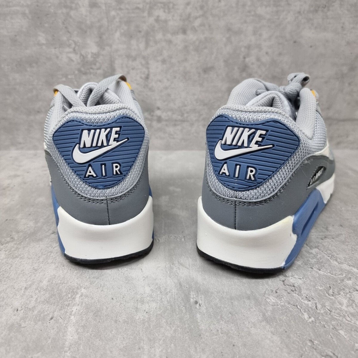 nike air max 90 wolf grey indigo storm