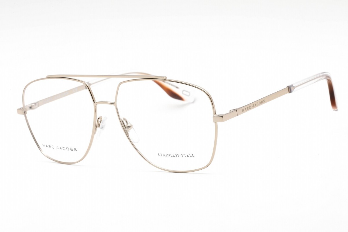 MARC JACOBS Marc 271 3YG Eyeglasses Light Gold Frame 58mm | eBay