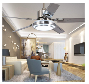 52 Ceiling Fan Light Stainless Steel Chandeliers Lighting Pendant