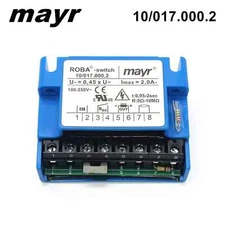 mayr ROBA -switch 10/017.000.2 2,0A 100-250V~ 0.05-2sec 0~10MΩ Rectifier module