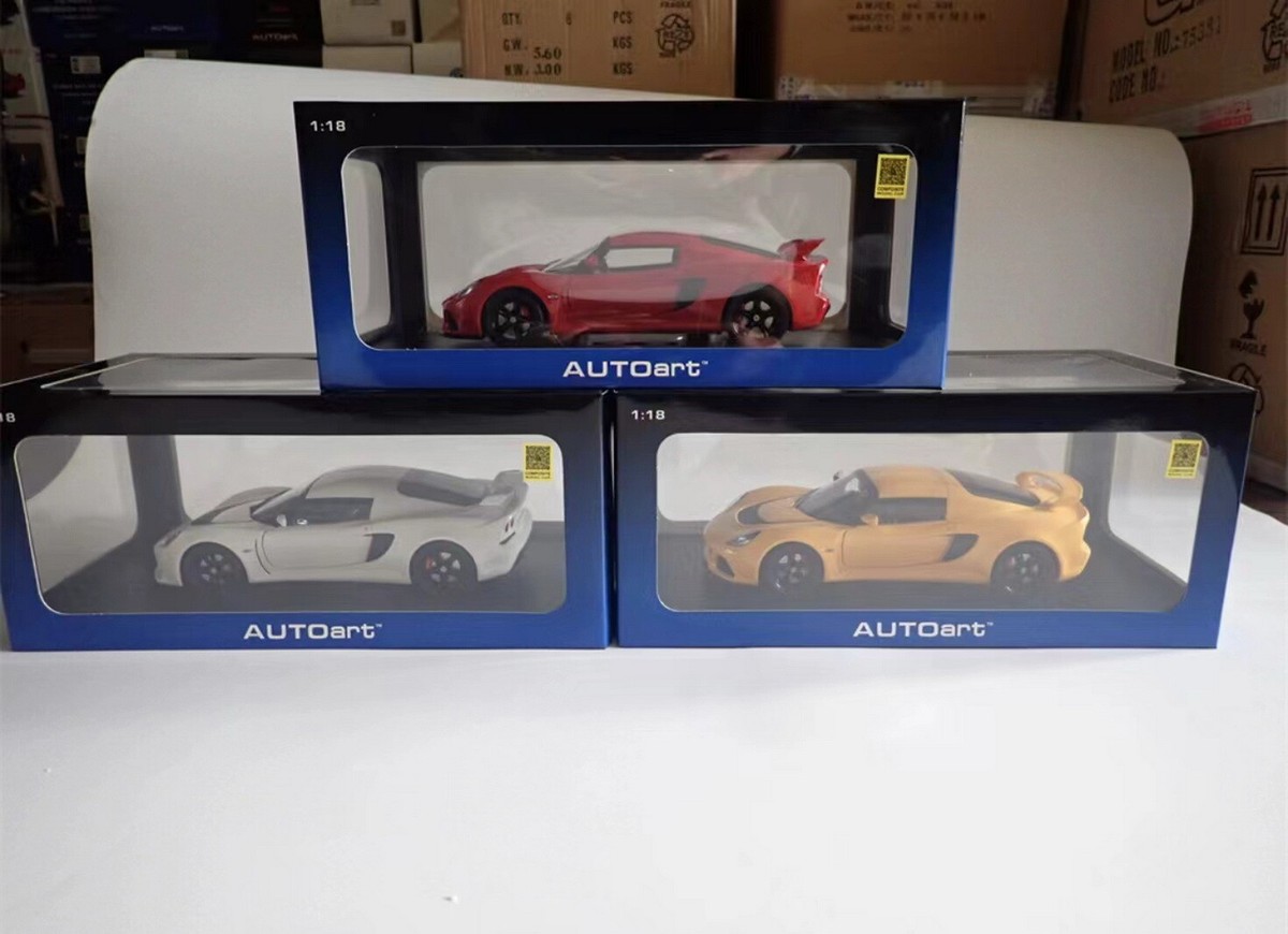 AUTOart 1/18 Scale LOTUS EXIGE S White Diecast Car Model Toy