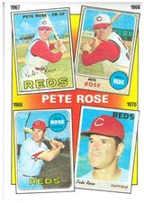 1986 Topps The Pete Rose Years #3 Cincinnati Reds Baseball Card