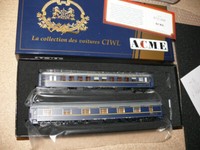 Hs Acme AC55278 Wagenset Mit 2 Ciwl-Schlafwagen, Fs