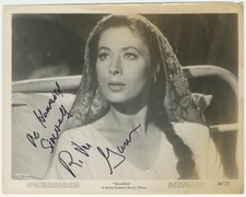 Rita Gam Signed Photo Still for"Saadia" (1954) Autographed / Mueller COA
