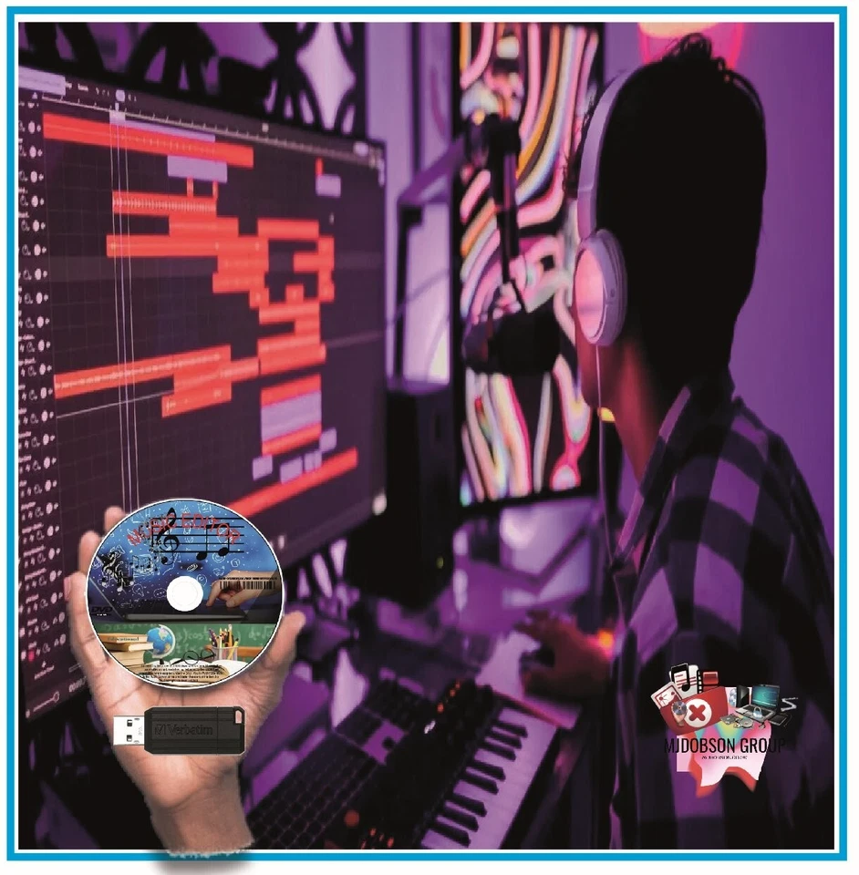 Music Editor USB | Easy Mixing, Multi-Track Recording Virtual Studio for PC/Mac - Image 2 of 4