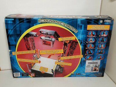 2001 Jakks WWE WWF Real Sounds Arena, Complete, Box, Working