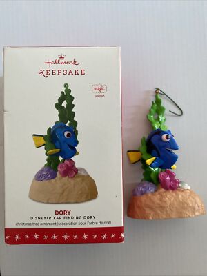 Hallmark Ornament Dory Disney Pixar Finding Dory Magic Sound 2016 Christmas