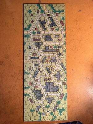 Squad Leader Map Board No.1 ASL Avalon Hill H