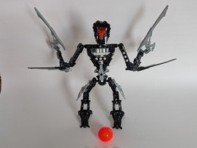 LEGO 8693 Bionicle Karda Nui Phantoka Chirox, 100% Complete W/ 4 Leeches!!