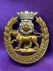 Genuine WW1/2 The York & Lancaster Regiment BiMetal Cap Badge w/slider