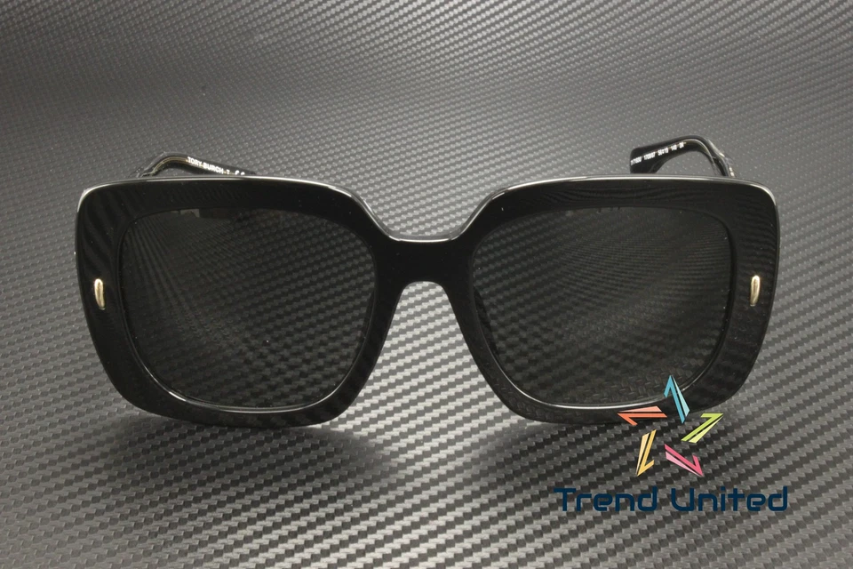 TORY BURCH TY7193U 170987 Black Dark Grey 56 mm Women's Sunglasses - Image 3 of 4