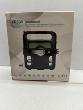 Eton Fr500 Solarlink Solar-powered Am Fm Shortwave Radio Noaa Weatherband