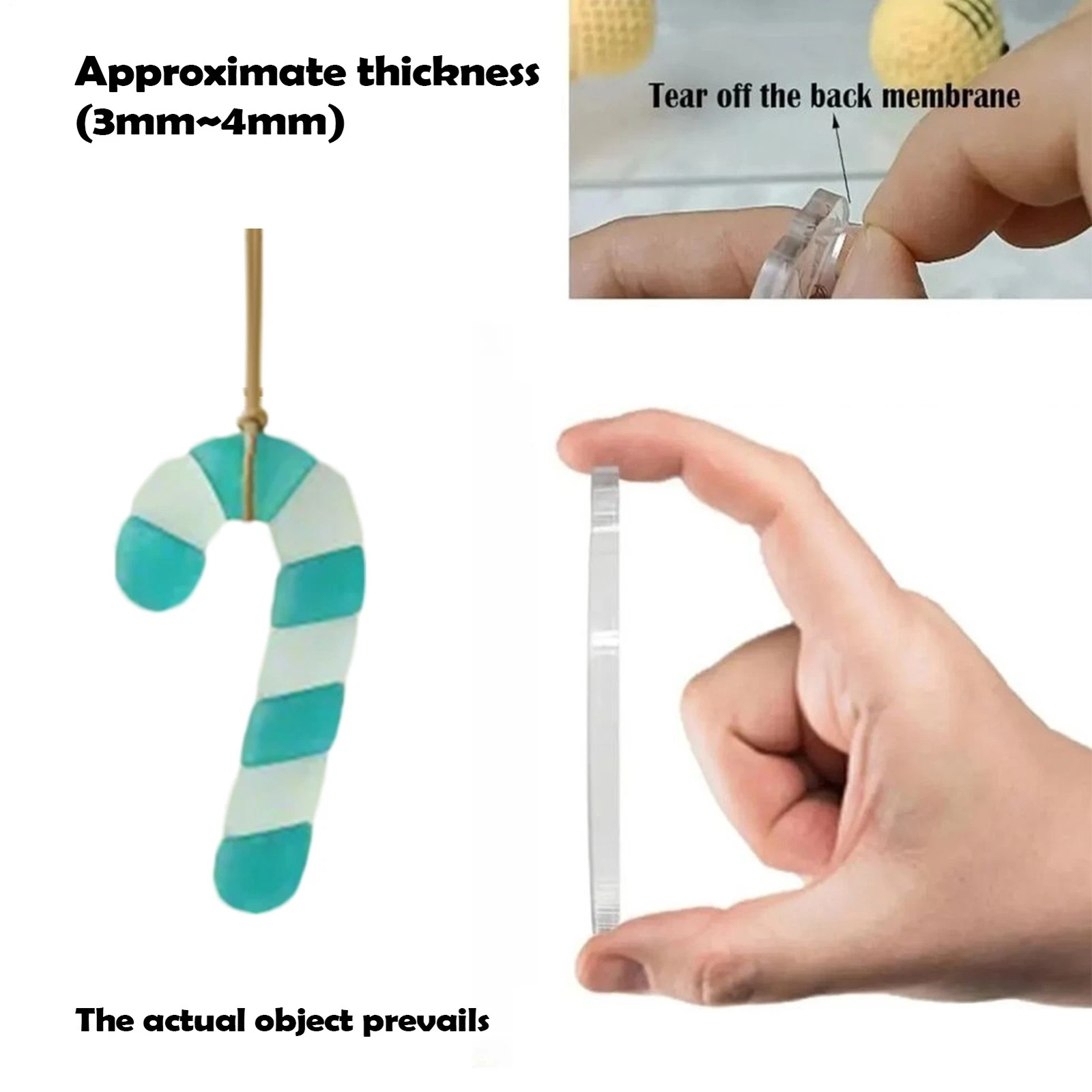 Christmas Ornaments Countdown Calendar 2D Blue Pendant