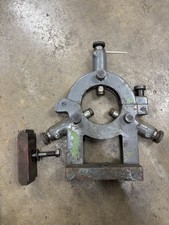 Hwacheon HL 18" Swing Metal Lathe Non Roller Steady Rest 5" Cap W/ Bottom Clamp