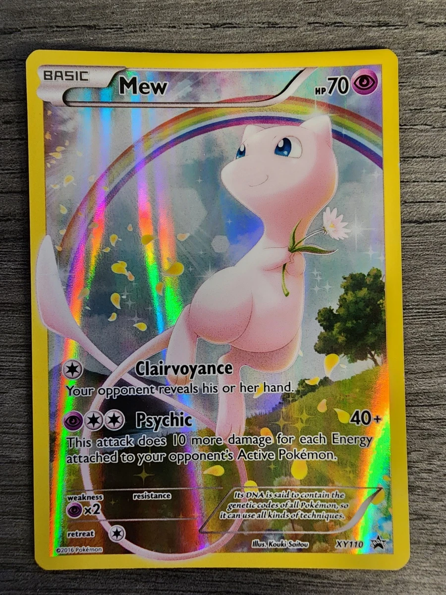 Pokémon Mew Pokémon TCG XY Individual Collectible Card Game Cards