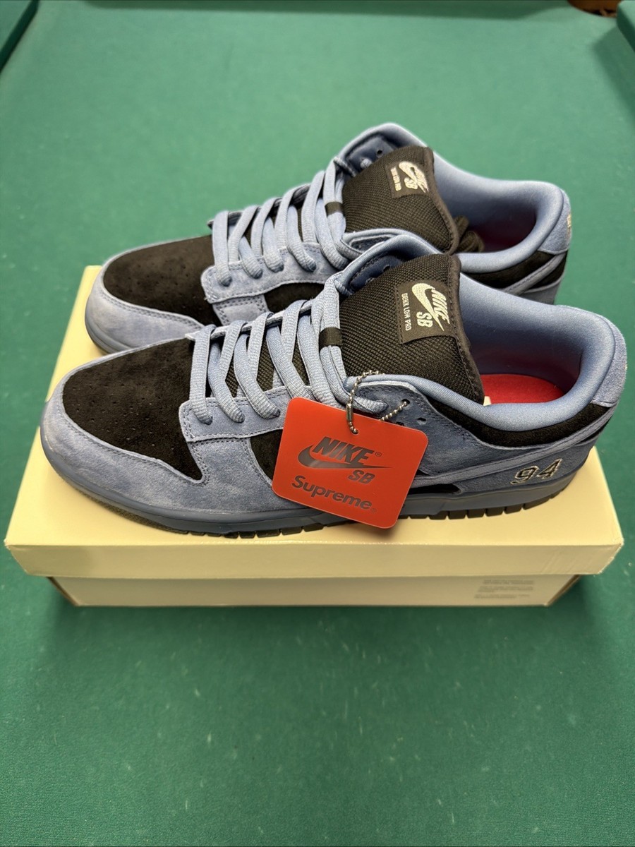Nike SB Dunk Low Supreme 94 Ocean Fog HQ8487-400 Men's Size 13 | eBay