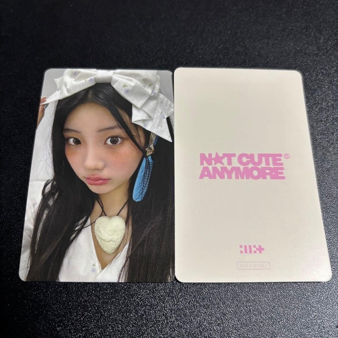 ILLIT NOT CUTE ANYMORE もしもしカード トレカ ウォンヒ ILLIT WONHEE Photocard PC Photo card NOT CUTE ANYMORE HMV Limited