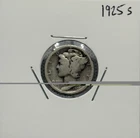 1925 S Mercury Dime, Good, 90% Silver, Extremely Low Mintage! 🔥🔥