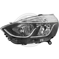 Hauptscheinwerfer Diederichs 4416181 Hd Priority Parts FüR Renault Links