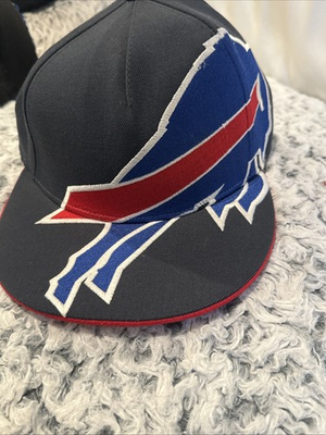 #ad #ad Huge Logo Buffalo Bills Reebok NFL 7 1 4 Fitted Hat Very Nice $44.00