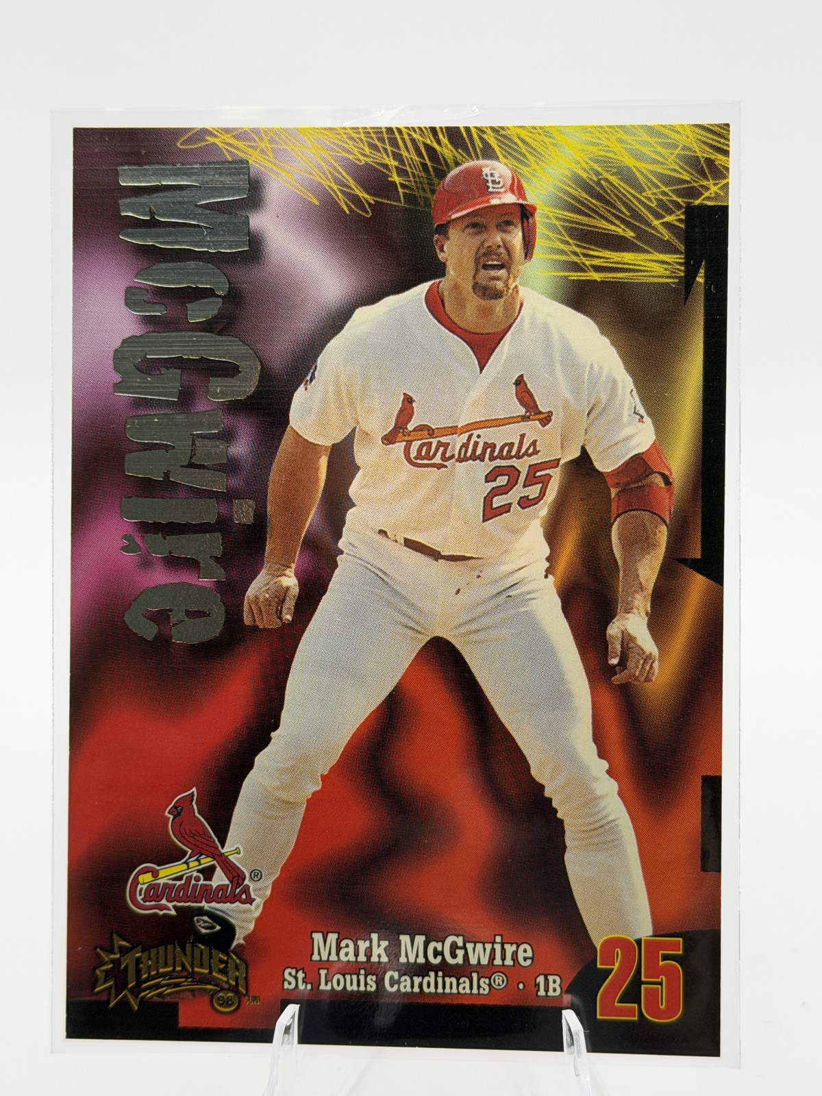 1998 Circa Thunder #25 Mark McGwire