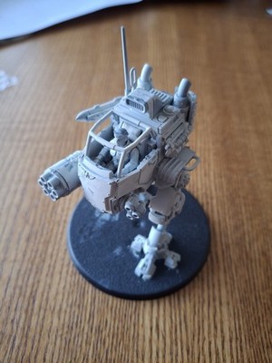 Warhammer 40K Imperial Guard Astra Militarum Sentinel Plastic And Undercoated 