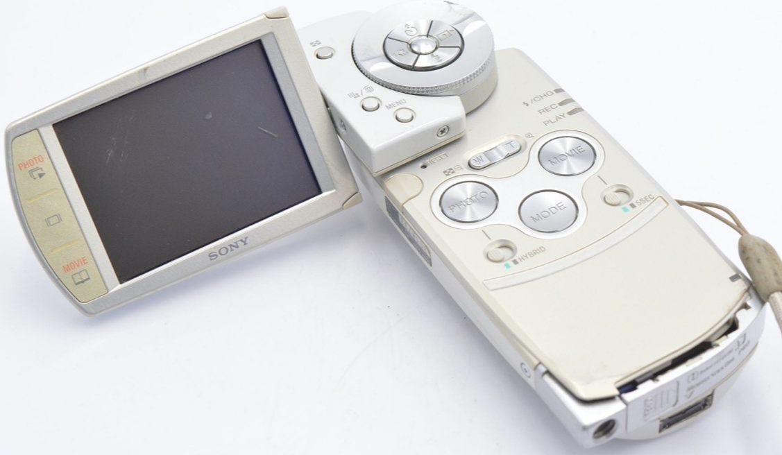 SONY Cyber-shot DSC-M2 White 5.1MP Compact Digital Camera F3.5～F4