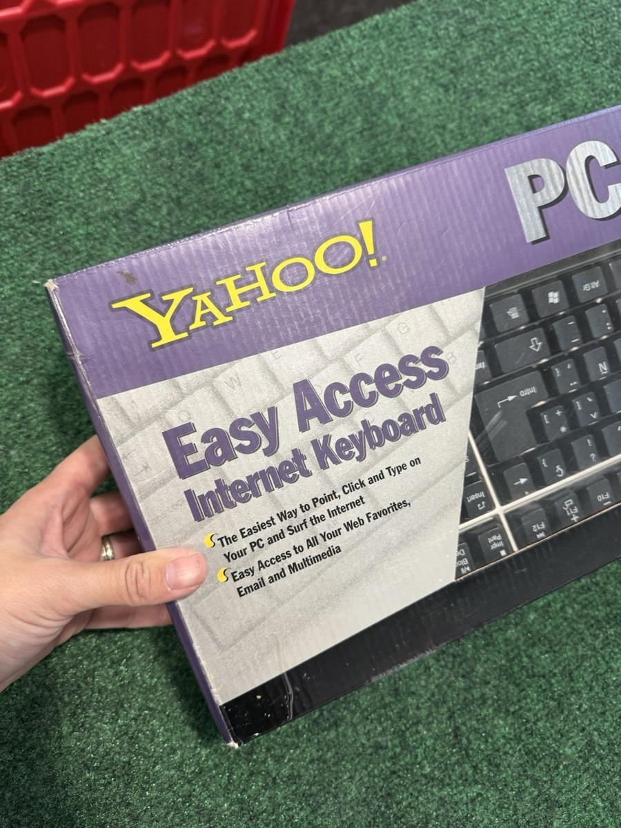 Yahoo Direct Access Internet Keyboard Vintage 1999 for sale online